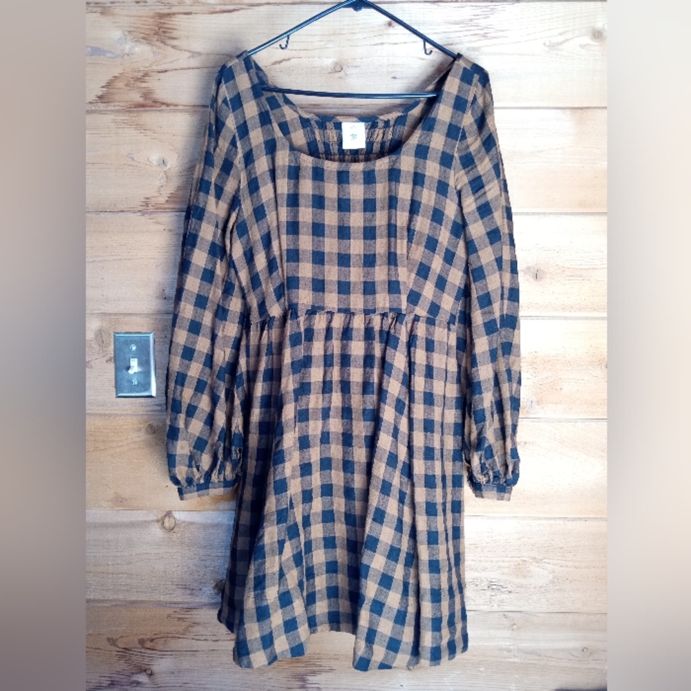 Plaid Checkered Dress